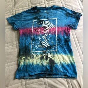 Hot Topic Rick & Morty Tie Dye Graphic T-Shirt